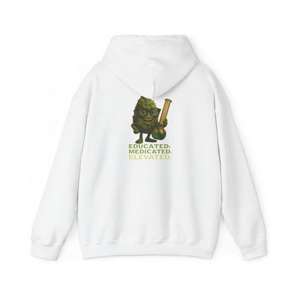 Educated Medicated Elevated Smart Bud Hoodie
