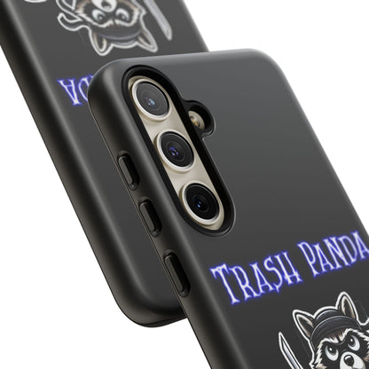 Trash Panda Ninja Phone Case — Cute Raccoon Warrior Protective Case