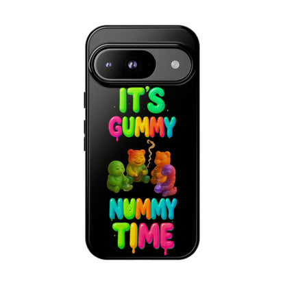 It's Gummy Nummy Time Phone Case — Colorful Gummy Bears Protective Case
