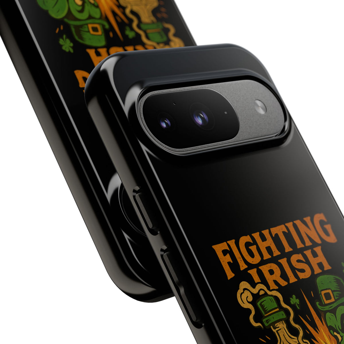Phone Case — "Fighting Irish: Luck Ran Out, Fists Didn’t" St. Patrick’s Protective Cover