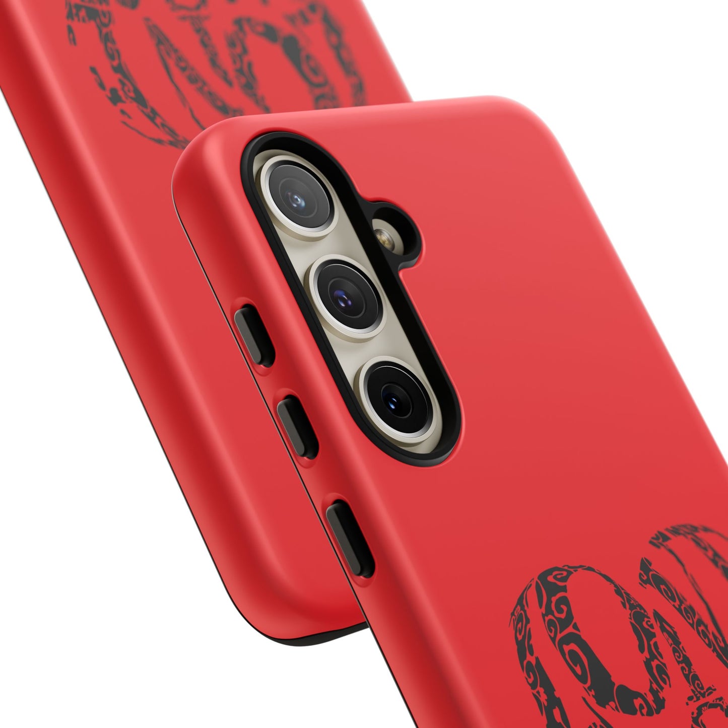 Red 'Love Justice' Heart Phone Case — Protective iPhone Cover, Valentine’s Gift
