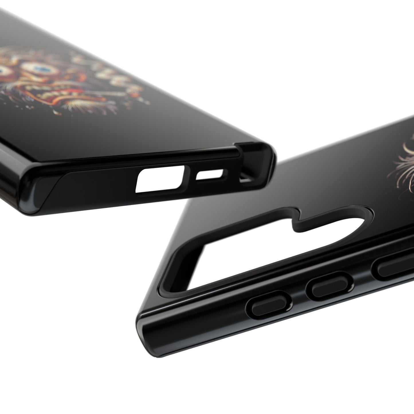Phone Case — Wild Cartoon Monster Smoking Design