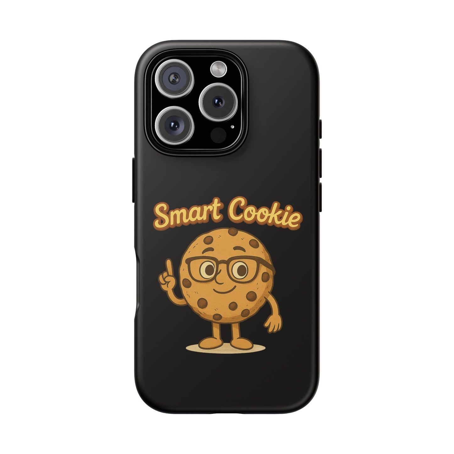 Phone Case — "Smart Cookie" Cute Cartoon Cookie Protective Cover