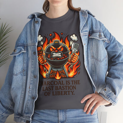 Charcoal Liberty – Angry Grill BBQ Patriot Tee