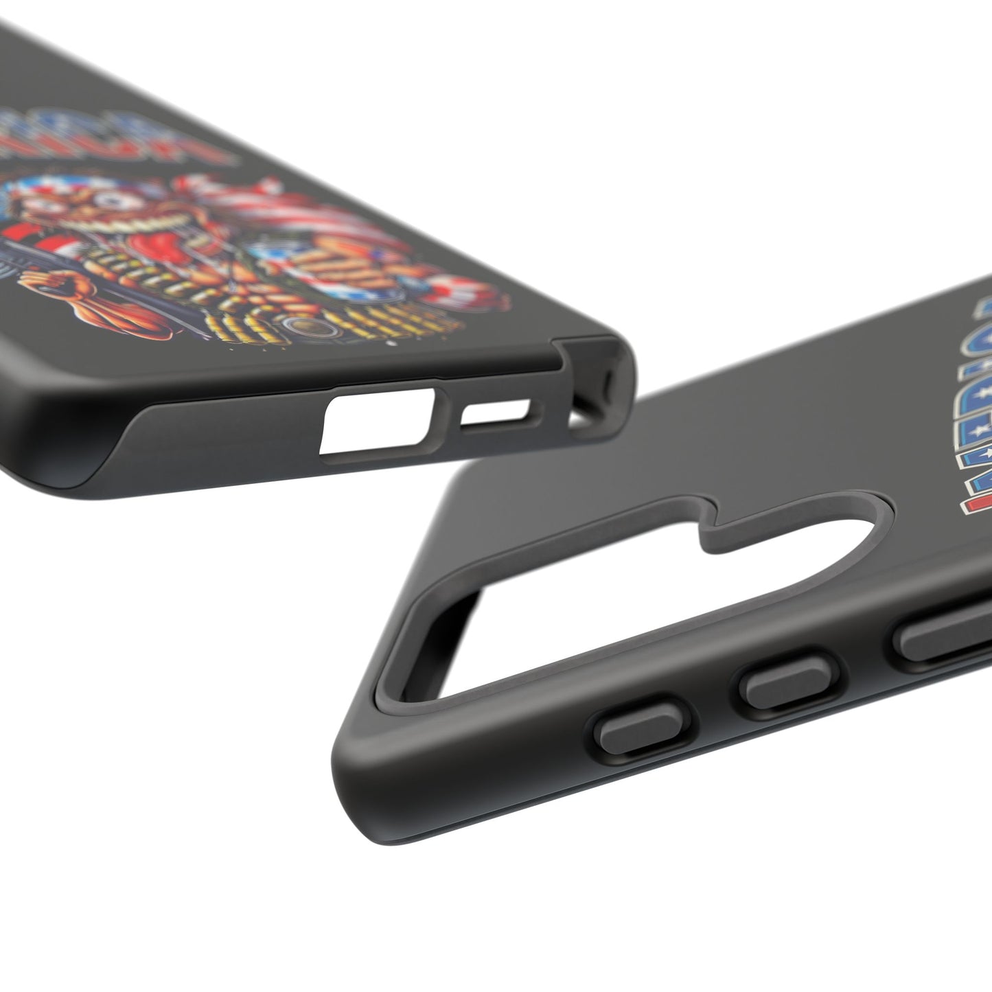 'MERICA Patriotic Phone Case — American Flag Madman Design