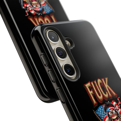 Phone Case — "FUCK YEA" Patriotic Skeleton Soldier Graphic