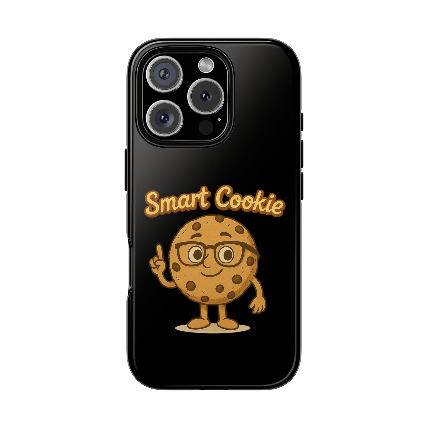 Phone Case — "Smart Cookie" Cute Cartoon Cookie Protective Cover