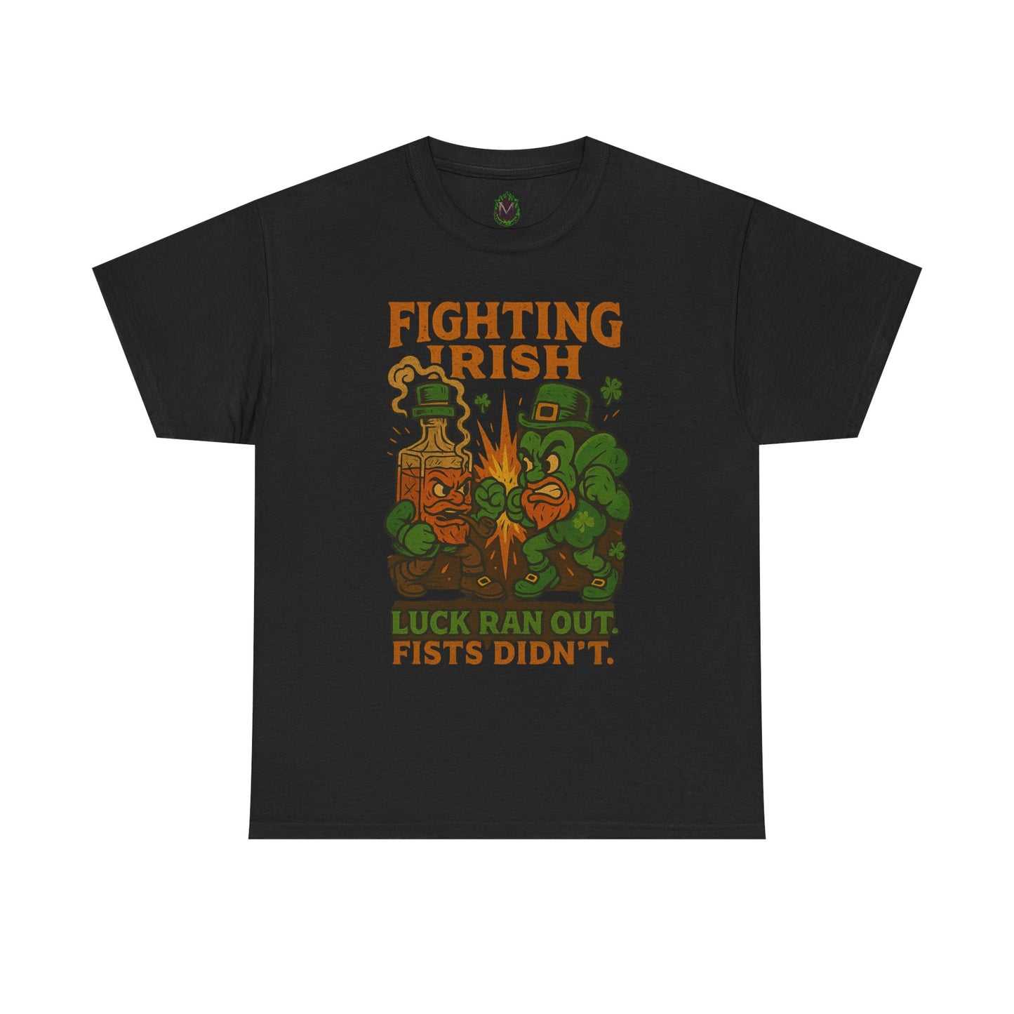 Fighting Irish leprechaun brawl T-Shirt | St. Patrick's Day boxing design