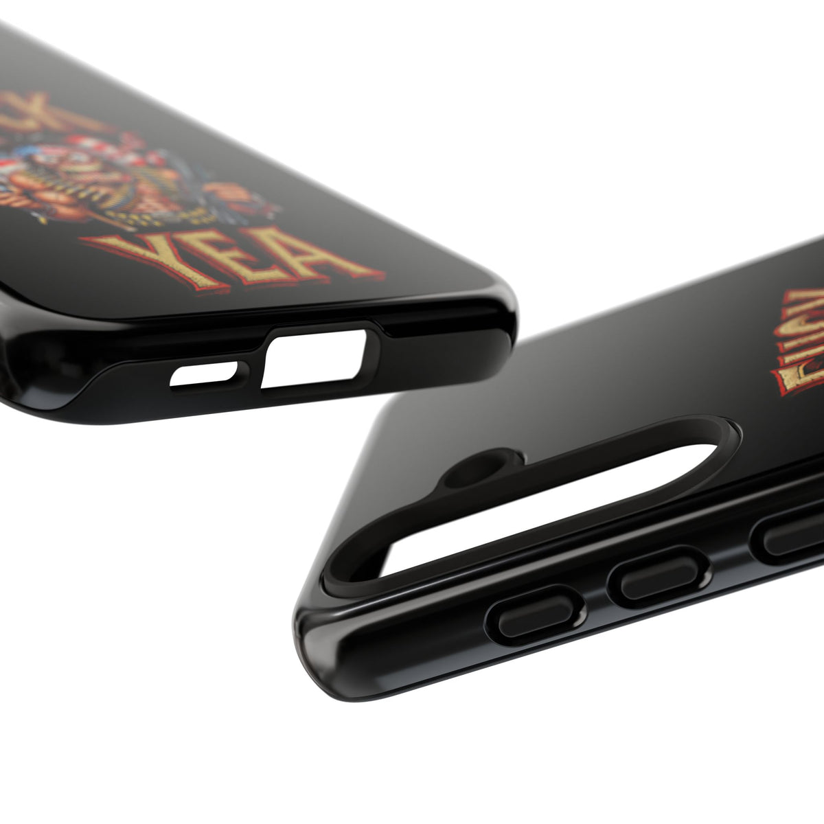 Phone Case — "FUCK YEA" Patriotic Skeleton Soldier Graphic