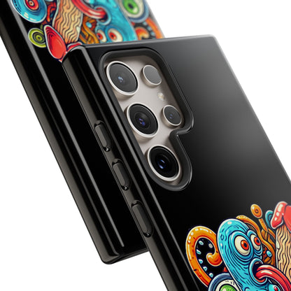 Octopus Surf Phone Case — Colorful Nautical Art Protective Phone Cover
