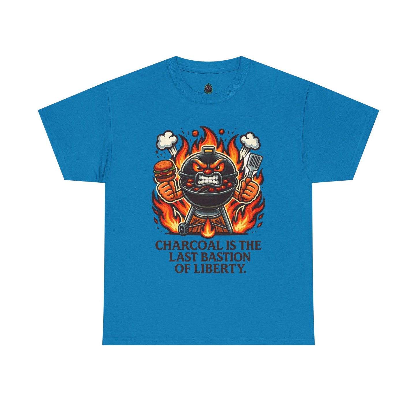 Charcoal Liberty – Angry Grill BBQ Patriot Tee