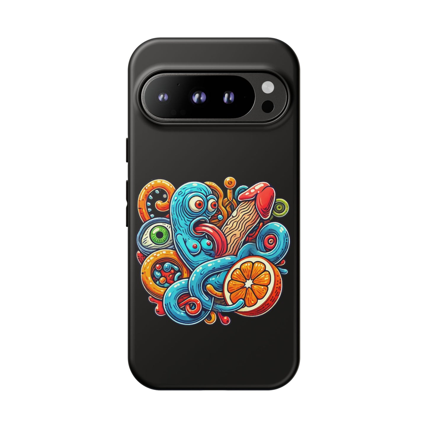 Octopus Surf Phone Case — Colorful Nautical Art Protective Phone Cover