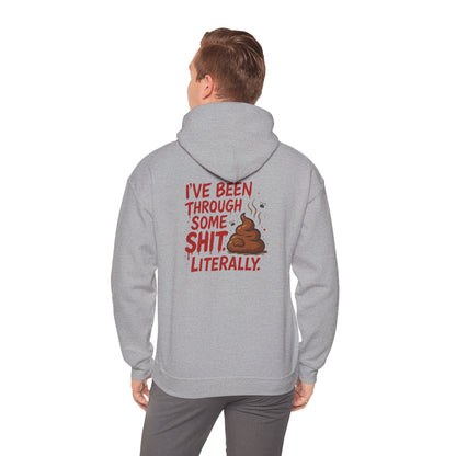 I've Been Through Some Shit Literally Hoodie — Funny Graphic Pullover