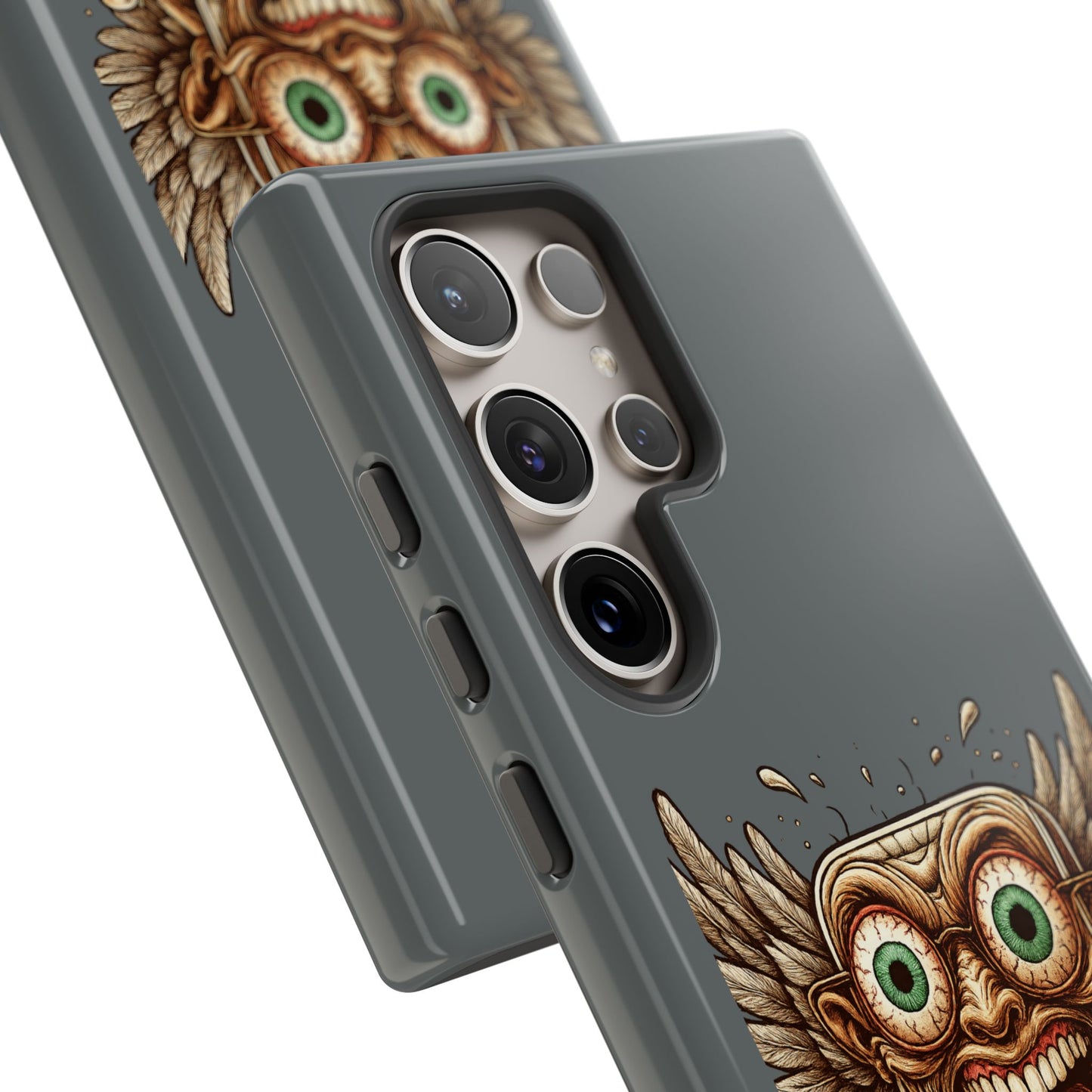 Phone Case — Funny Vintage Winged Toaster Design (“Your Opinion Has Less Absorbency”)