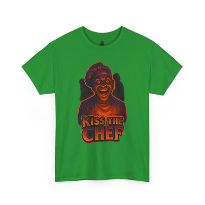 Kiss the Chef T-Shirt | Retro Neon Chef Illustration