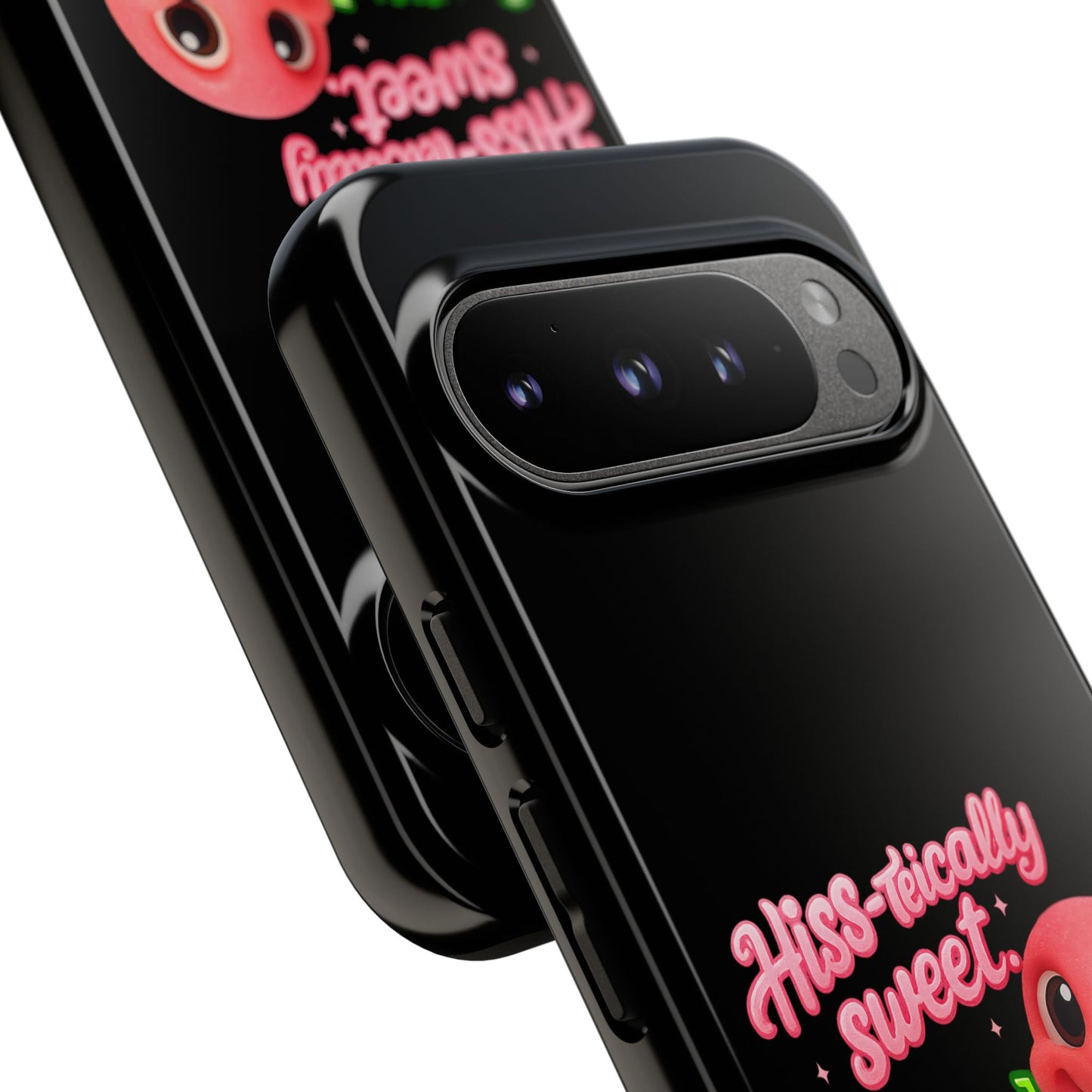 Phone Case — "Hiss-tically Sweet, Dangerously Cute" Worm Design