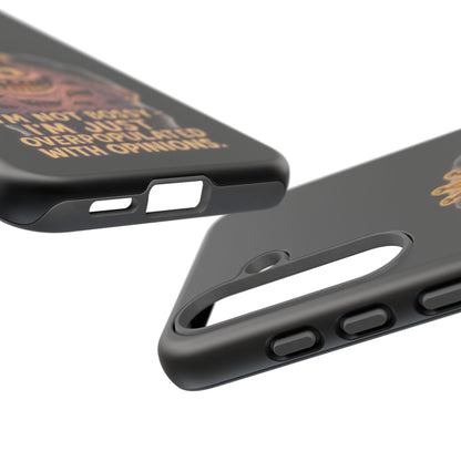 Phone Case — "I'm Not Bossy, I'm Just Overpopulated With Opinions" Funny Monster Graphic