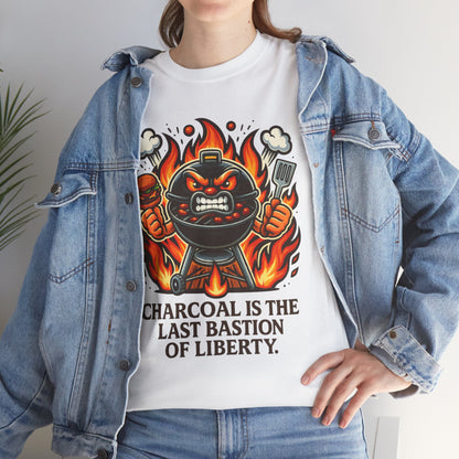 Charcoal Liberty – Angry Grill BBQ Patriot Tee