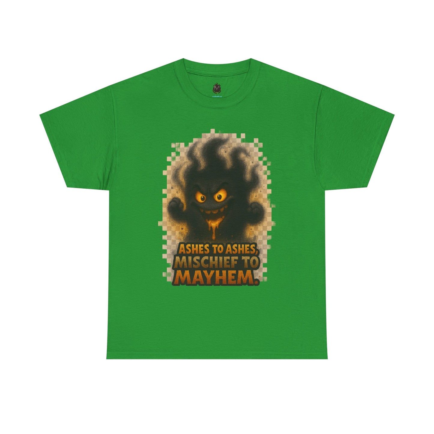Ashes to Ashes Mischief to Mayhem T-Shirt | Halloween spooky design