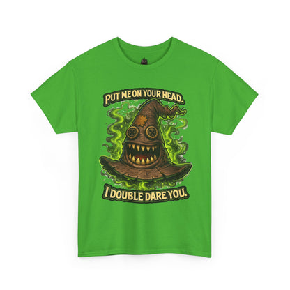 Cursed Sorting Hat T-Shirt | Put Me On Your Head, I Double Dare You