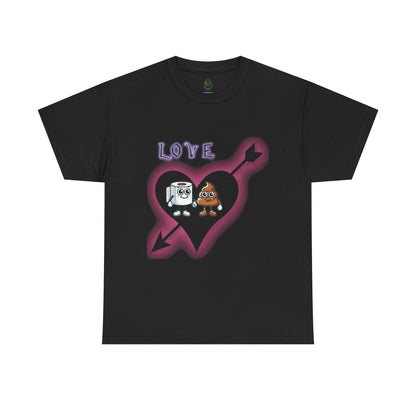 "Love Knows No Bounds" Funny TP & Poop Emoji