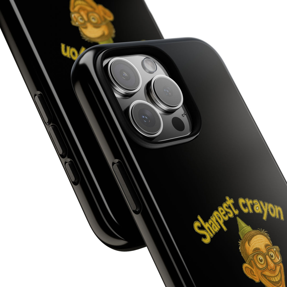 Phone Case — "Sharpest Crayon in the Tool Shed" Retro Teacher/Geek Protective Cover