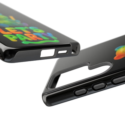 Let's Party Rainbow Bear Phone Case