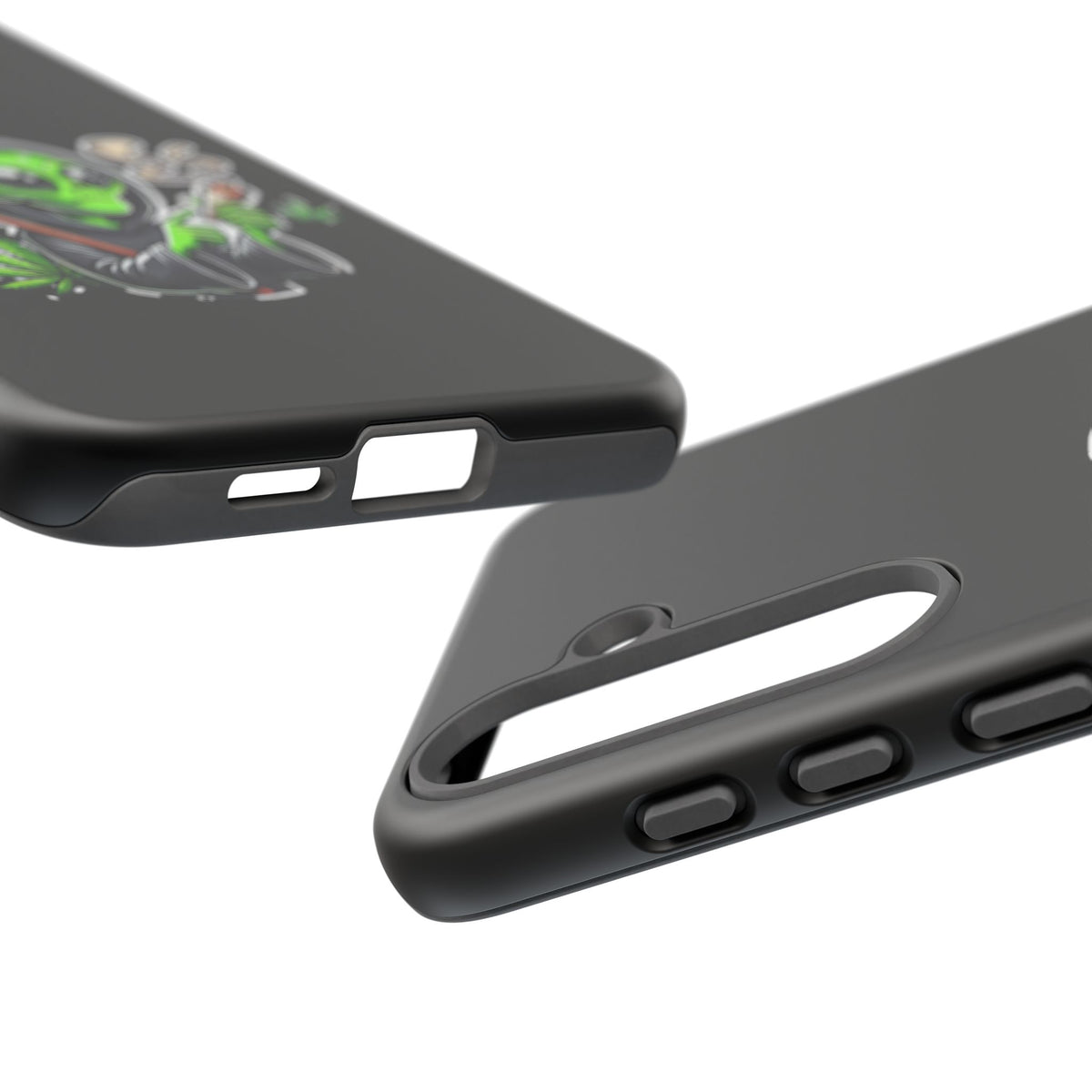 Reaper Alien Phone Case – Cute Grim Reaper Smoking Weed iPhone Case