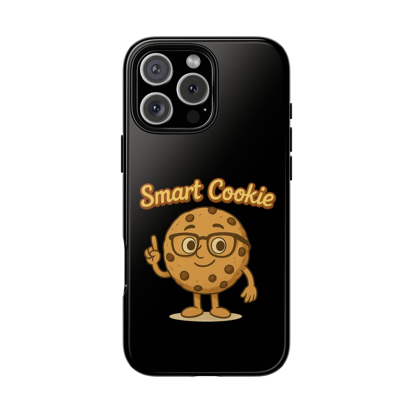 Phone Case — "Smart Cookie" Cute Cartoon Cookie Protective Cover