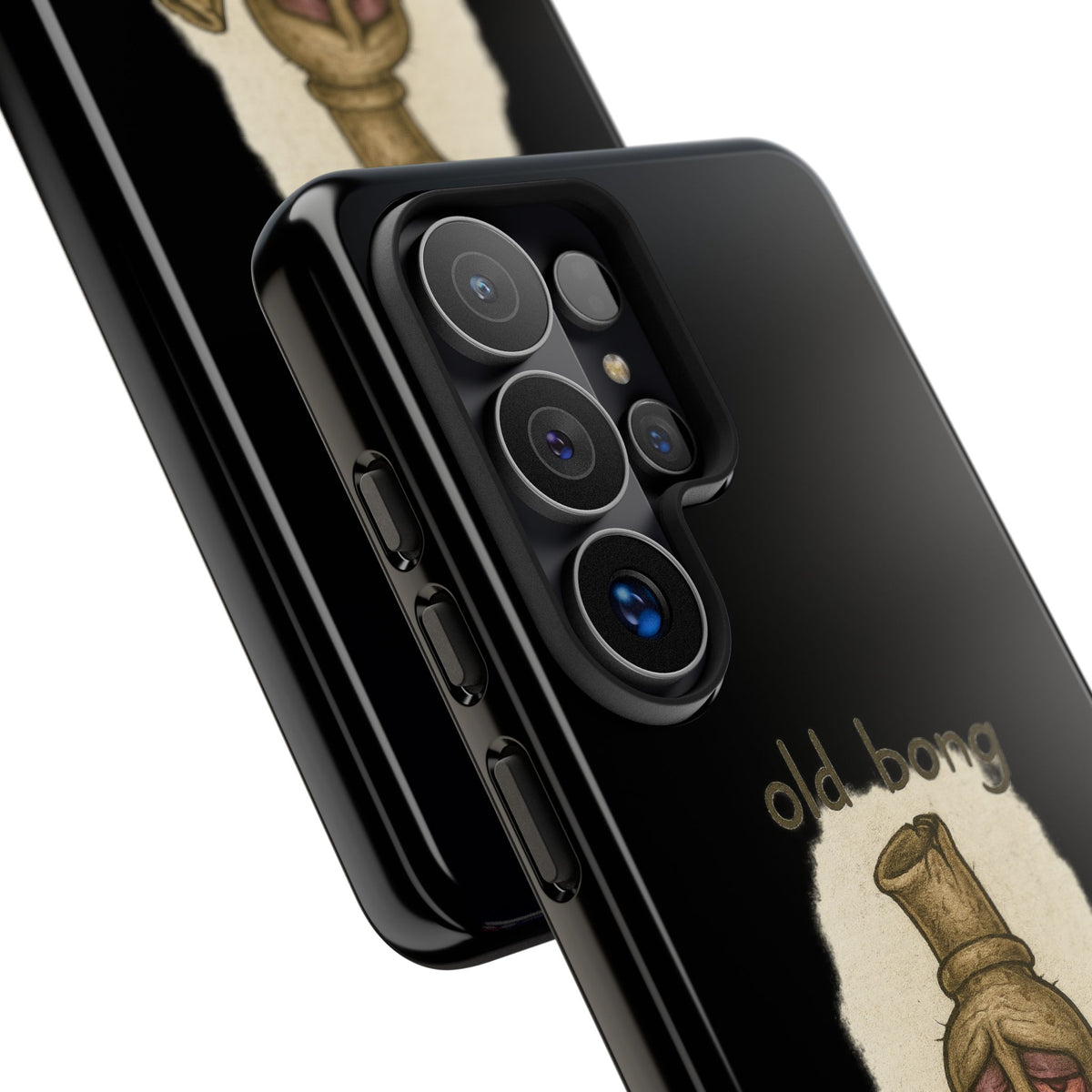 Phone Case — 'Old Bong' Funny Stoner Illustration, "This Is My Life's Bong"