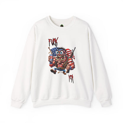 Freedom Maniac “F*** Yea” Crewneck Sweatshirt