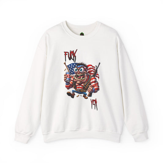 Freedom Maniac “F*** Yea” Crewneck Sweatshirt