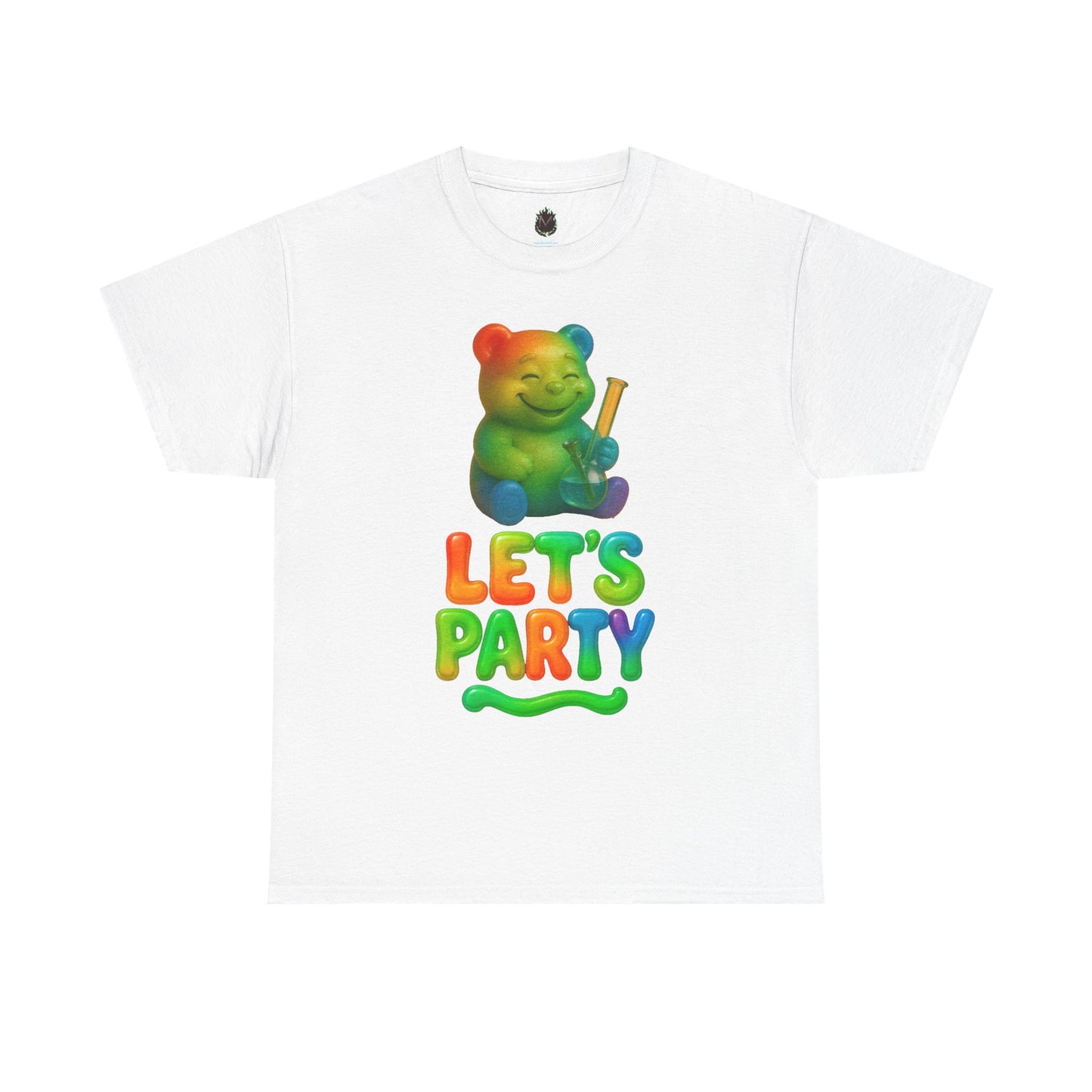 Let’s Party – Rainbow Gummy Bear Tee