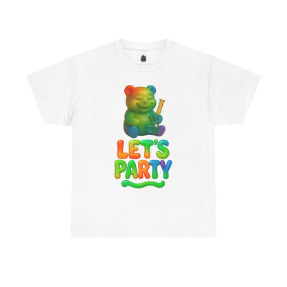 Let’s Party – Rainbow Gummy Bear Tee