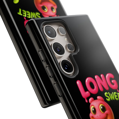 Phone Case — "Long Sweet Sticky" Cute Candy Snake Protective Case