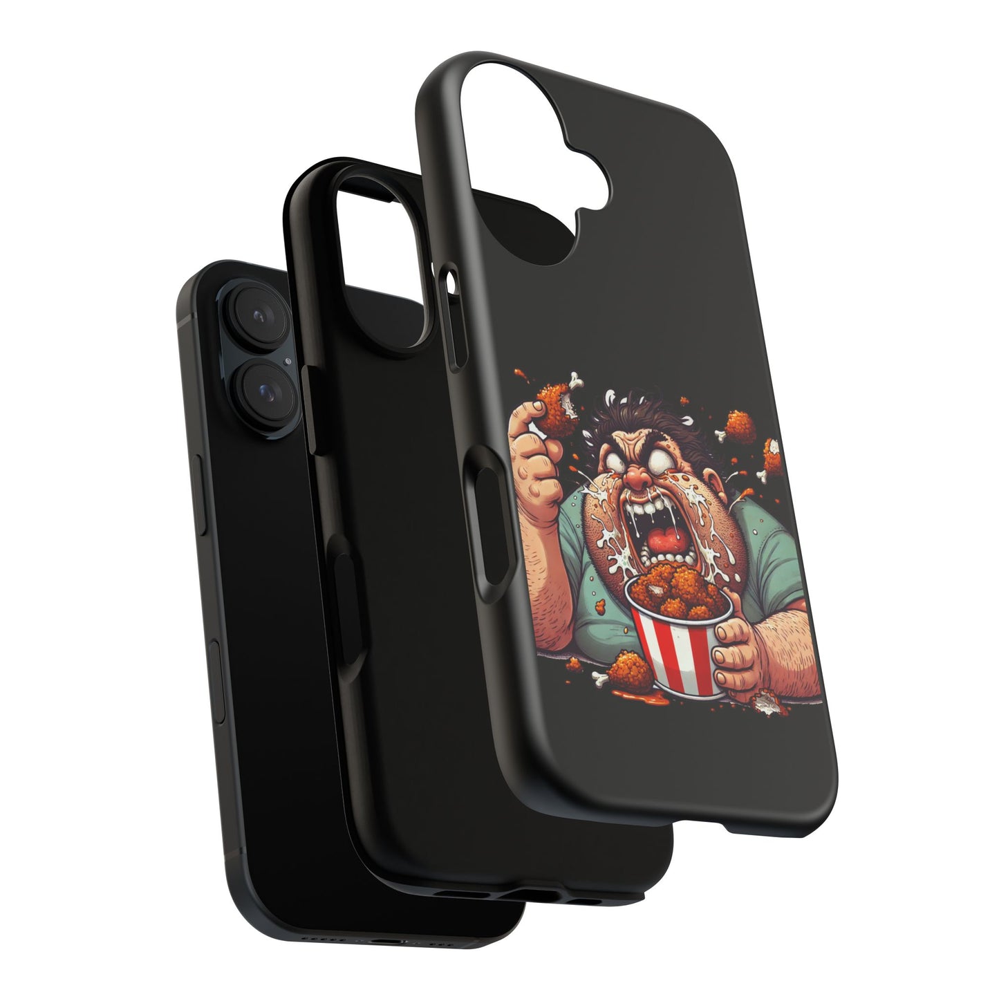Phone Case — "Tough Cases" Chicken Wing Feast Graphic
