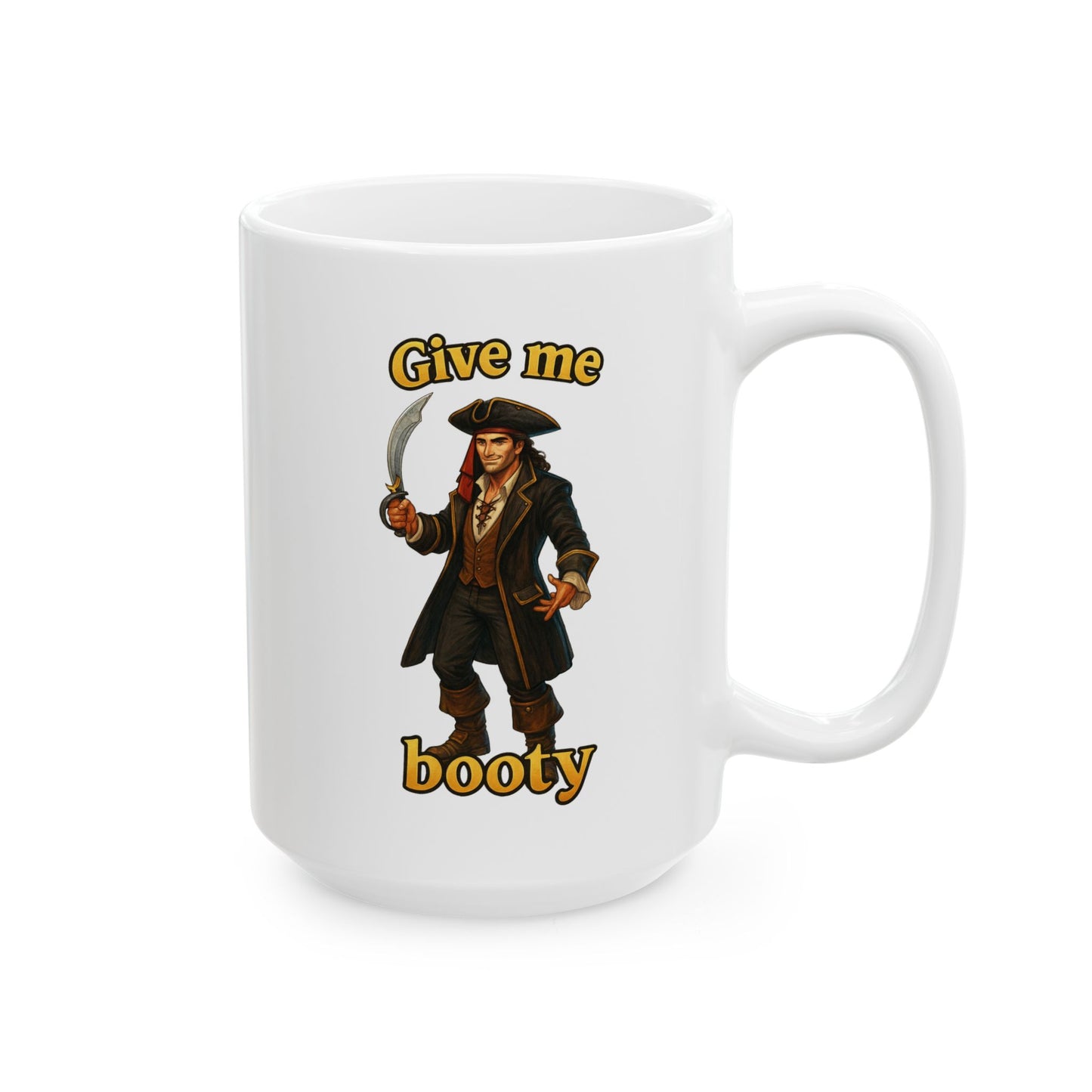 Coffee Mug — Retro Pirate Design (11oz, 15oz)