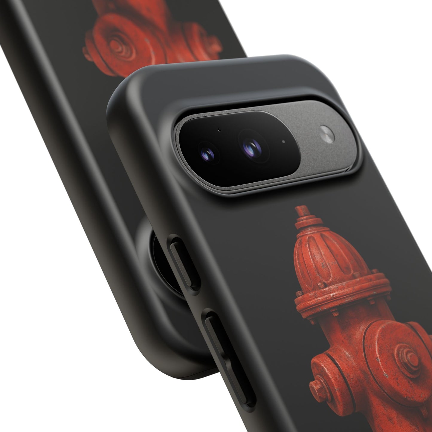 Red Fire Hydrant Phone Case — Tough Protective iPhone Cover