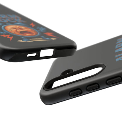 Phone Case — "Alarm Clock" Retro Screaming Clock Protective Cover