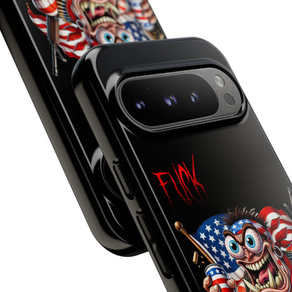 Patriotic Madman Phone Case — 'Funk Yea' USA Flag Tough Case