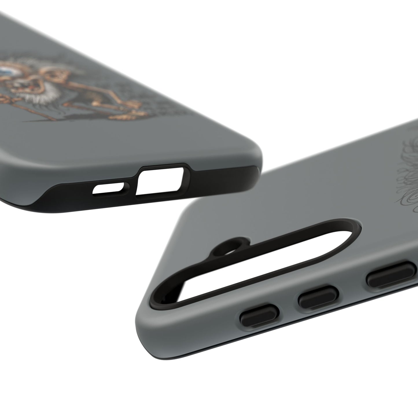Phone Case — Funny Grumpy Troll Design: “Get Off My Lawn” Protective Cover