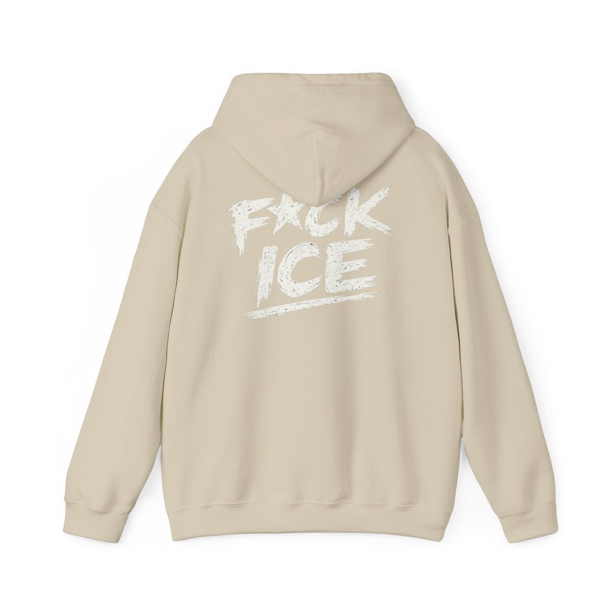 Hoodie — “F*ck Ice” Bold Graphic Back Print Hoodie