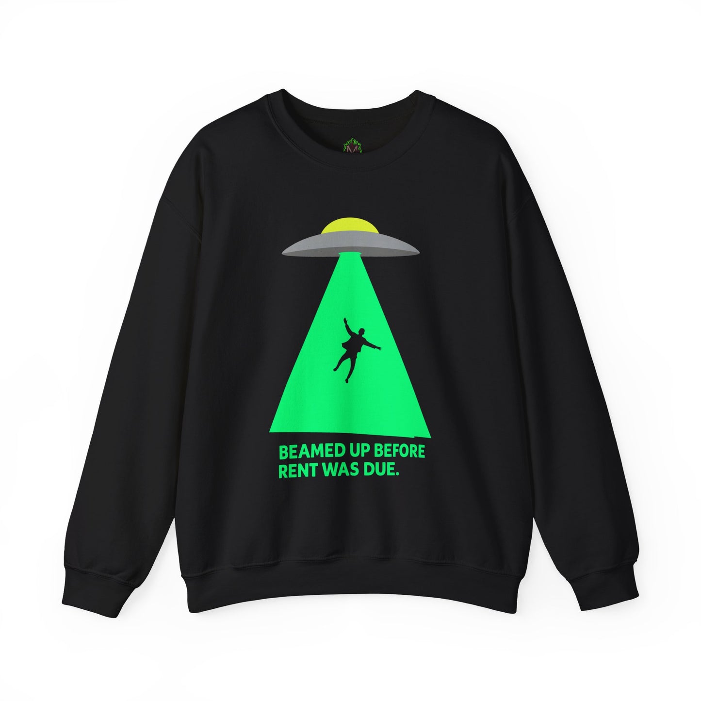 Beamed Up Rent-Dodger Crewneck Sweatshirt