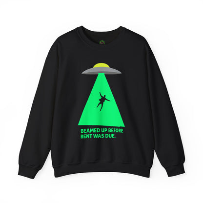 Beamed Up Rent-Dodger Crewneck Sweatshirt