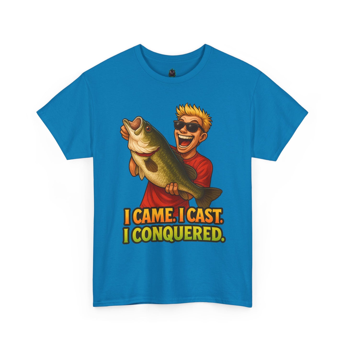 I Came I Cast I Conquered Fishing Tee | Bass Angler Shirt