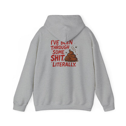 I've Been Through Some Shit Literally Hoodie — Funny Graphic Pullover