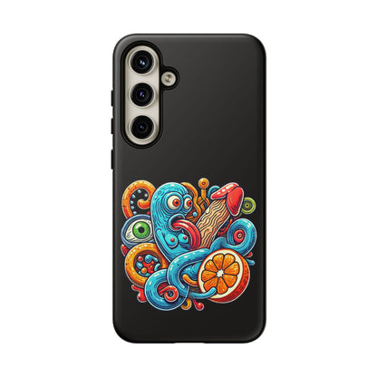 Octopus Surf Phone Case — Colorful Nautical Art Protective Phone Cover