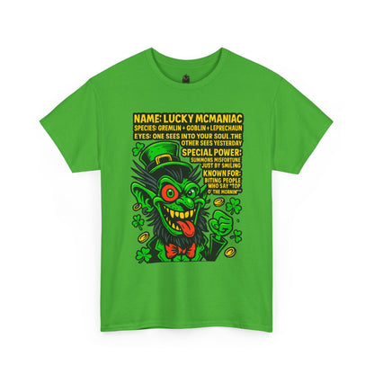 Lucky McManiac – Mischievous Goblin-Leprechaun Hybrid T-Shirt