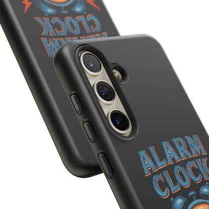 Phone Case — "Alarm Clock" Retro Screaming Clock Protective Cover