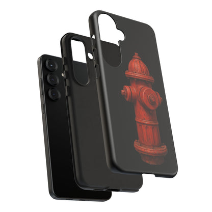 Red Fire Hydrant Phone Case — Tough Protective iPhone Cover